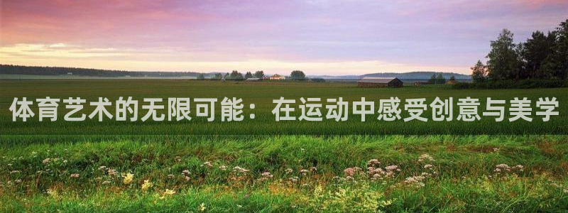 bbin视讯：体育艺术的无限可能：在运动中感受创意与美学