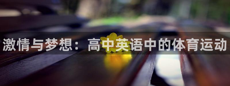 bbin视讯下：激情与梦想：高中英语中的体育运动