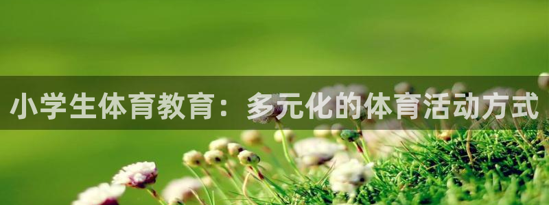 bbin视讯：小学生体育教育：多元化的体育活动方式